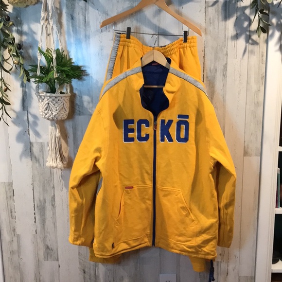 Rare ECKO 72 Reversible Track Suit XXX-L - Picture 2 of 16